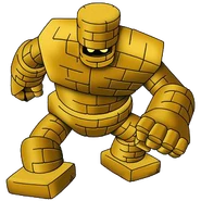 Gold golem's artwork for VIII