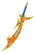 DQIII Lightning Sword.png (117 KB) Super Famicom Artwork from Dragon Quest II.