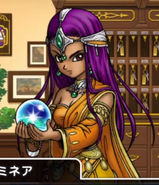 Meena during the Valentine Day Event 2024 in Dragon Quest Walk