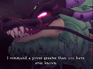 A cutscene of Barbarus in IX.