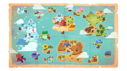 DQB2 Illusory World map image