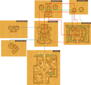 The map of Stornway Castle.