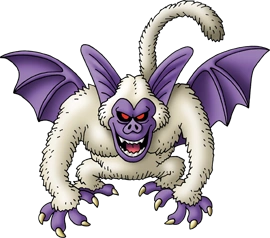 バンダイ　ドラゴンクエスト　消しゴム　シルバーデビル　肌色 バンダイ ドラゴンクエスト 消しゴム シルバーデビル 肌色