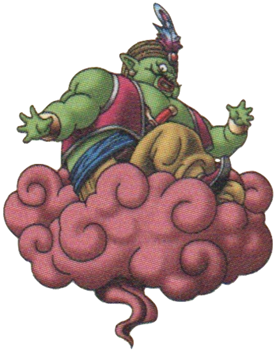 ドラゴンクエスト　モンスターズ　セル画　ランプのまおう　ランプのまじん　ドラクエ ドラゴンクエスト モンスターズ セル画 ランプのまおう ランプの
