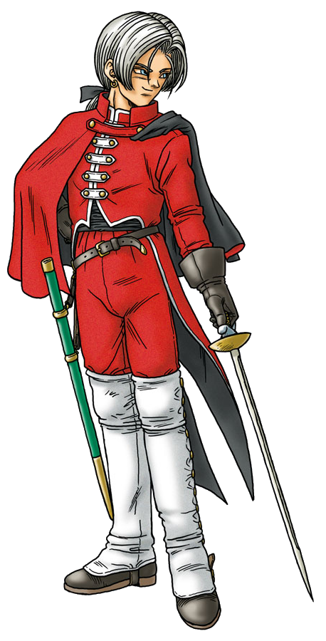 ドラゴンクエスト8 キャラクターズギャラリー 主人公 ゼシカ
