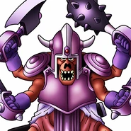 DQS - Demon-at-Arms.png (209 KB) The first Demon-at-Arms, as seen in Dragon Quest of the Stars.