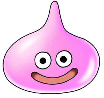 当時物／レア ドラゴンクエスト カラフル！スライム登場編 ピンク 魔物界のアイドルユニット！】ドラゴンクエスト AM ビッグクリア