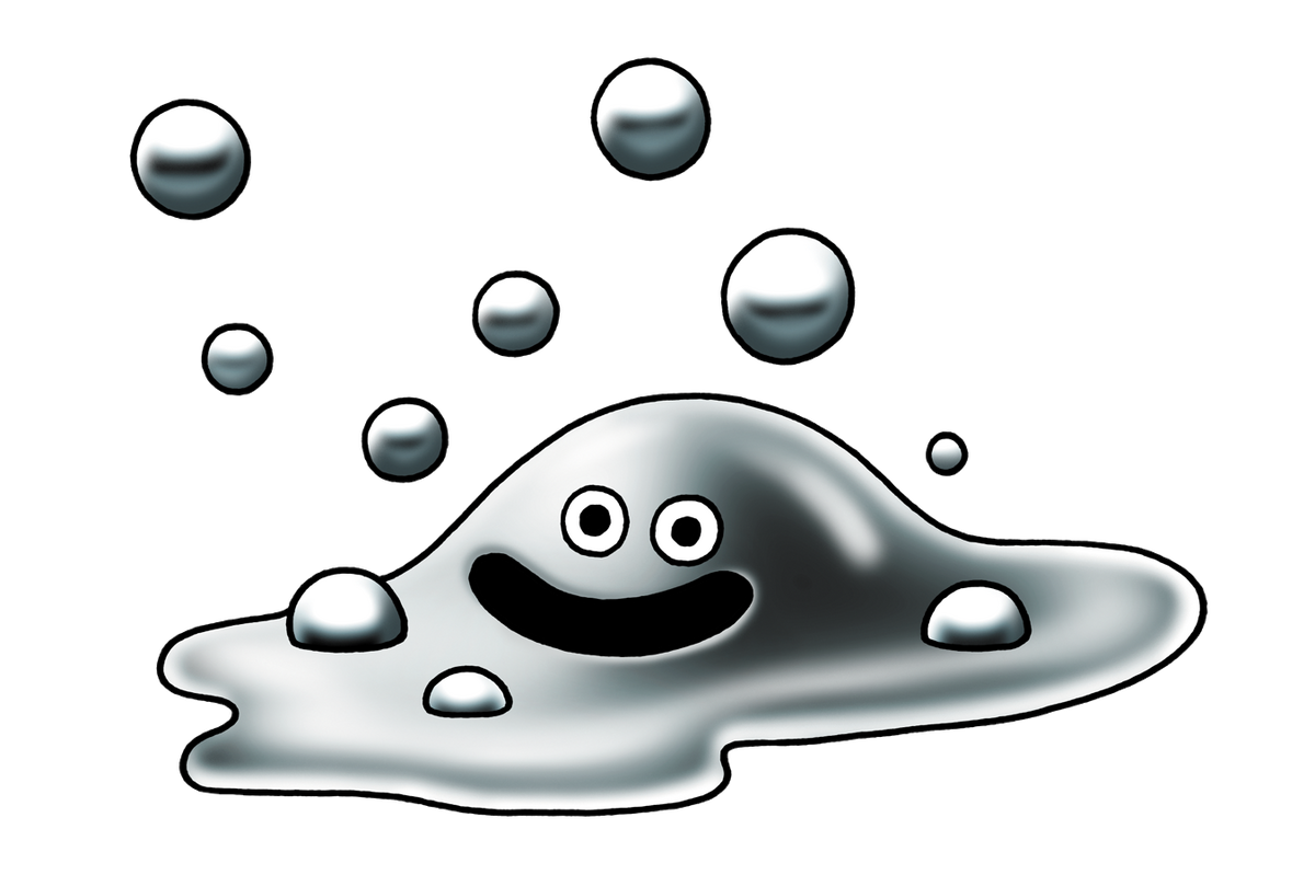 Liquid Metal Slime Dragon Quest Wiki Fandom