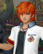 Aizel in his summer uniform.