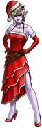 Valeria's Santa outfit for the Dragon Quest X Christmas 2019 event.