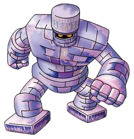 Glyphic golem artwork