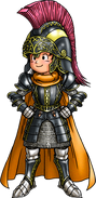 Hero's Paladin artwork for the VII 3DS remake.