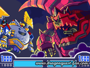 Flucifer's giant dragon tank in the final battle.