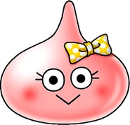 DQTR - Cutie slime.png (43 KB) Rare clothing variant with a Bow.