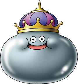 Metal King Slime Artwork