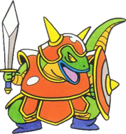DQIII - Unused Lizard man.png
