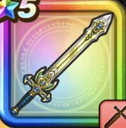 Miracle sword in Dragon Quest Walk