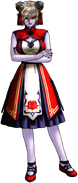 Valeria's outfit for the 2020 Dragon Quest X Valentine's Day event.