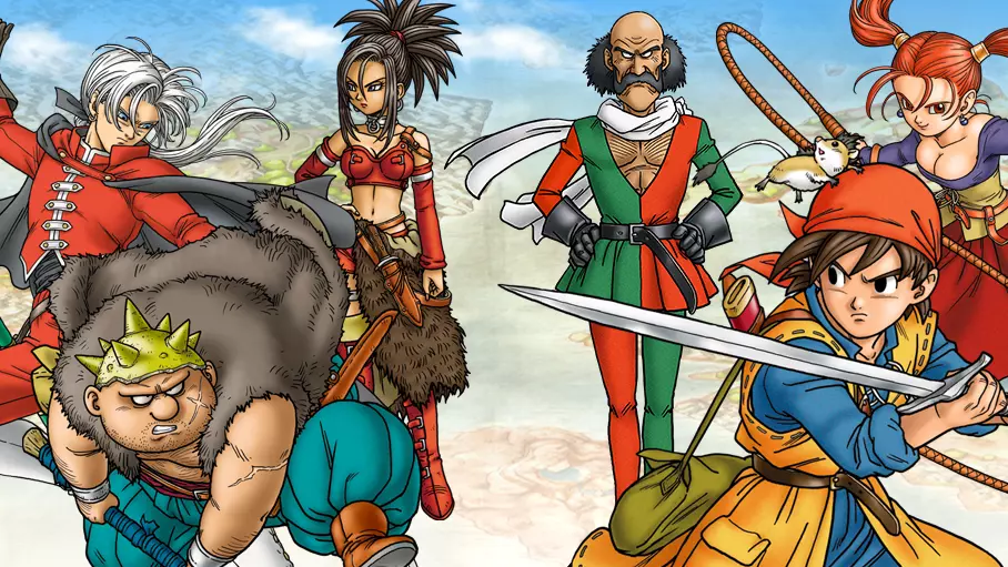 Драгон квест. Dragon Quest VIII. Dragon Quest Мирабель. Dragon Quest Dragon гарем. Dragon Quest VII.