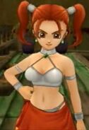 Jessica in a Dancer's Costume in DQVIII.