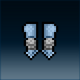 Sprite armor plate blued legs