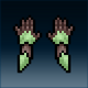 Sprite armor plate elven hands