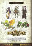 1998 concept art of Dragon's Crown as a game for the Sega Dreamcast. The original Fighter concept is up in the middle