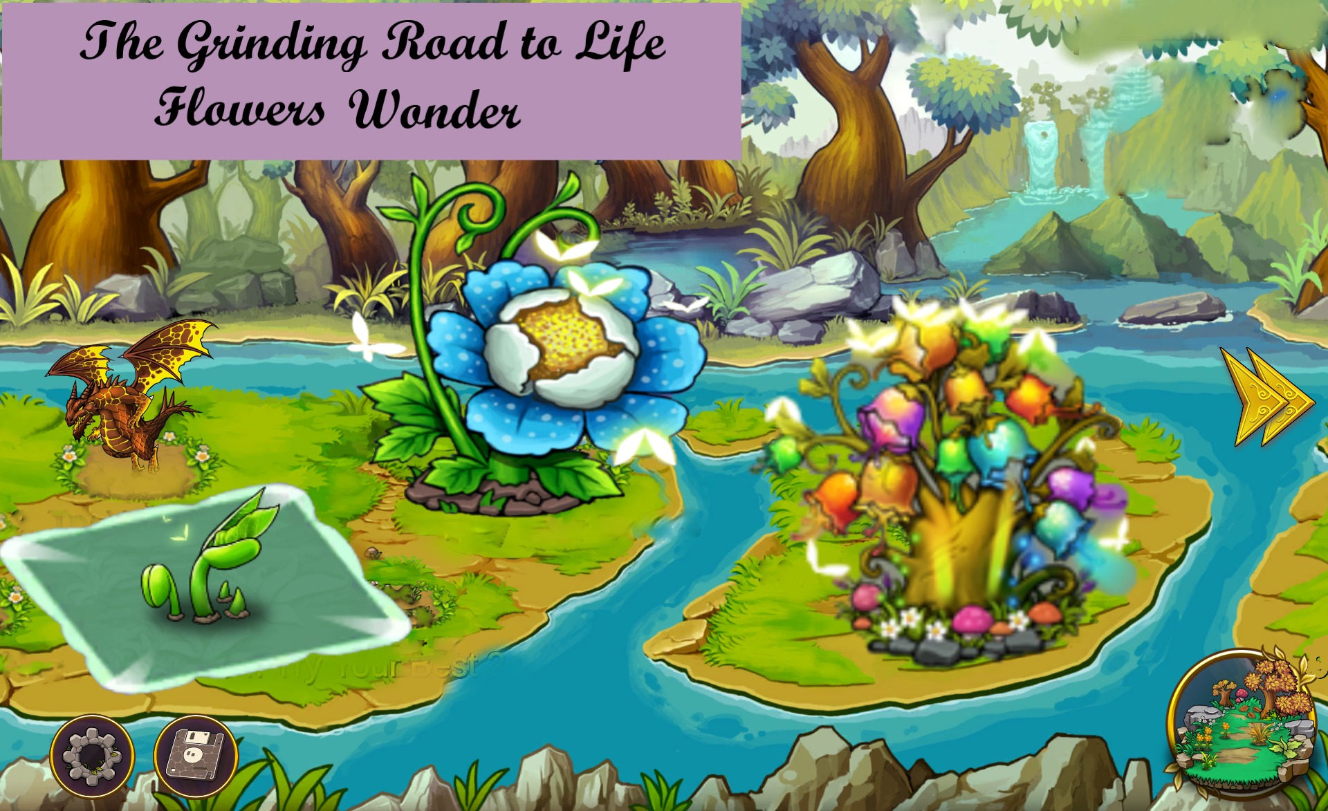 The Grinding Road to Life Flower Wonder | Dragons & Elfs Wiki | Fandom