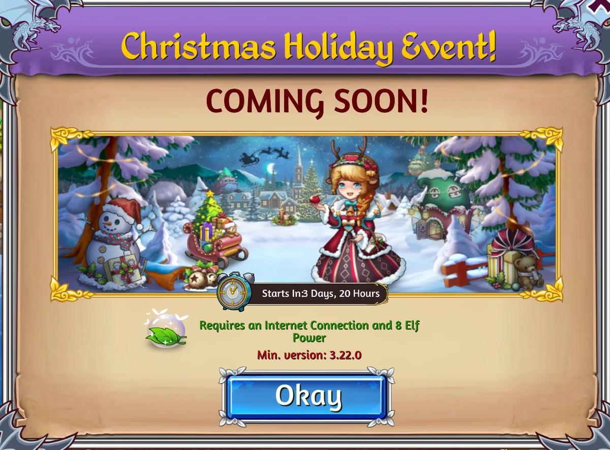 Christmas Holiday Event Dragons Elfs Wiki Fandom