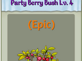Party Berry Bush (Home)