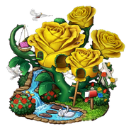 Queen's Yellow Rose