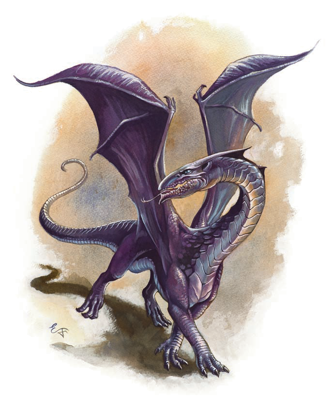 purple dragon dandd