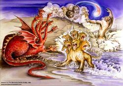 Red Dragon (Biblical Satan) | Dragons Fandom