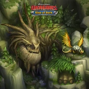 Dragons Rise of Berk Foreverwing artwork