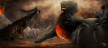 Ancalagon the black by skyrace-d7hemcm