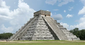 Pyramid of Kukulkan, or El Castillo, in Chicen Itza.