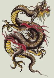 Chinese-dragon-black