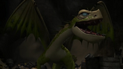 Sandbuster sees Hiccup & Toothless
