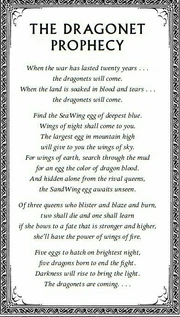 Dragonet prophecy