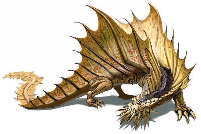 brown dragon dandd