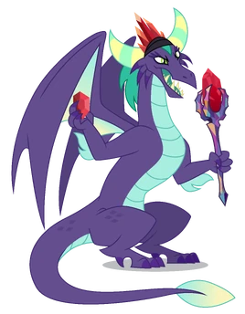 1804257 safe artist-colon-dragonchaser123 gaius dragon the+hearth27s+warming+club absurd+resolution bloodstone+scepter dragon+crown dragon+lord gem male open+m