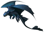 Toothless the night fury