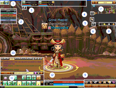 User Interface - Official Dragon Saga Wiki