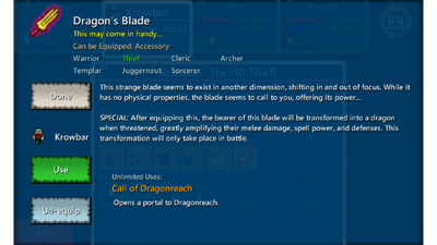 The Dragon's Blade