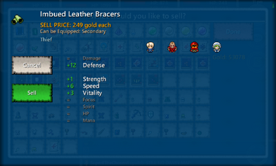 Imbued Leather Bracers