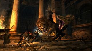 the inevitable end of all playthroughs, throwing you pawns to the Brine and going at it solo. : r/DragonsDogma