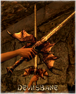 Weapon Sword Devilsbane