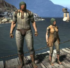 Traveller's clothing (traveller's vest right)