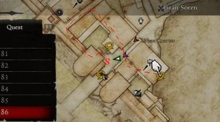 Route86.jpg (16 KB) Route via the South Gate stairs