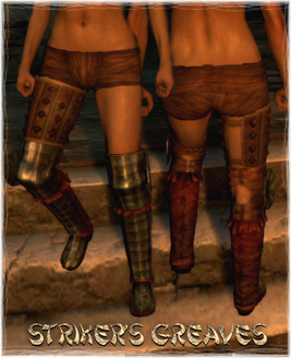 Armour Legs Striker's Greaves